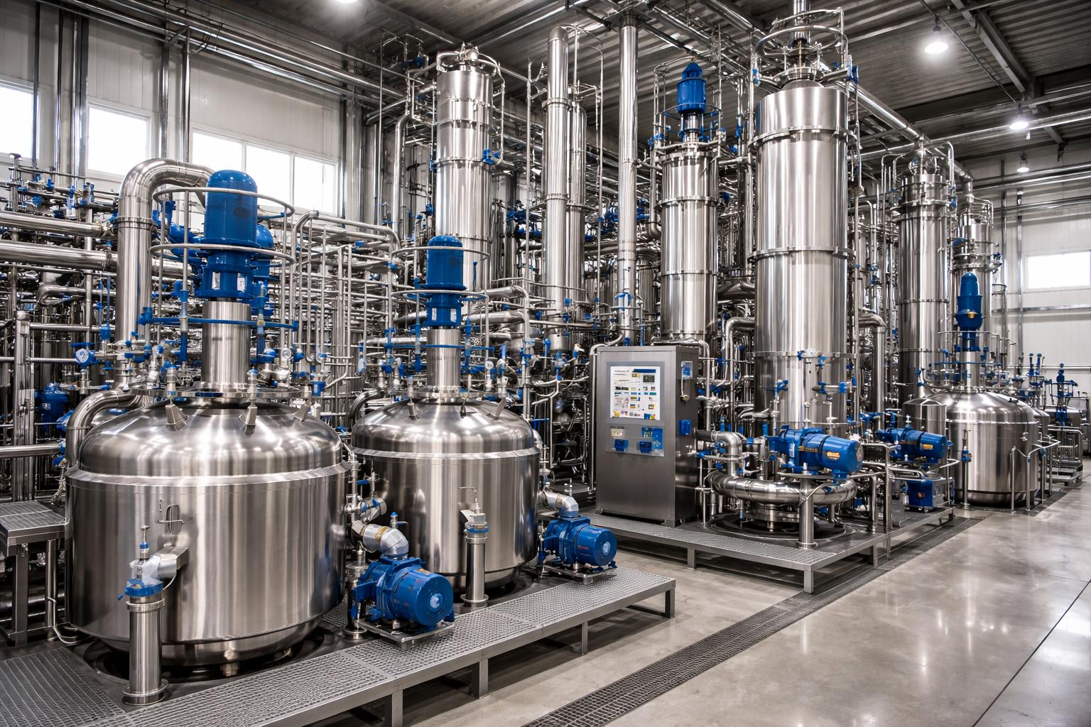 Industrial manufacturing facility
